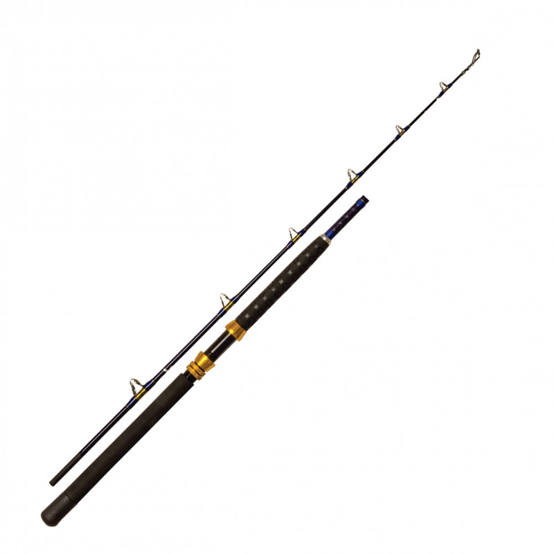 Canne Deep Hunter 50 Lb 1.65 m MBRDH165H Canne de traine Maximus Rods exclusivité pecheur-peche com