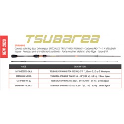Tsubarea 2.20 M 0.5-7 G TSA 732 L SATRH800173-2L Canne Spinning Sakura 2021 trout area fishing micro lure