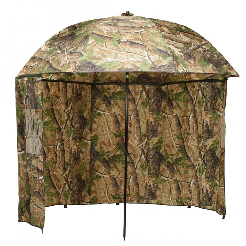 Parapluie tente peche Bullet camou 2.20 M Garbolino GOMEG3601-220CM peche au coup chez pecheur peche com