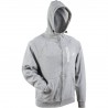 Sweat Shirt Gris à Capuche Zippé Daiwa 2021 pecheur achetez chez pecheur peche