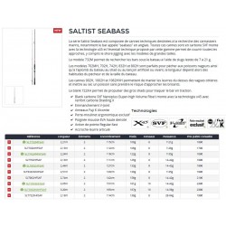 Canne Seabass Saltist SB pêche au bar daiwa 2021 acheter chez pecheur-peche.com