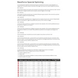 Canne Bassforce Special Spinning Hearty Rise acheter chez pecheur-peche com