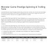 Monster Game Prestige Spinning et Trolling Tuna Hearty Rise acheter chez pecheur-peche com