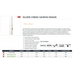 Canne Vairon Manié Daiwa Silver Creek 273 283 303 catalogue Daiwa 2021