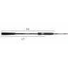 Canne Spinning  Sakura Salt Sniper 2.0 talon canne acheter chez pecheur-peche
