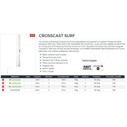 Canne surfcasting Daiwa Crosscast Surf catalogue Daiwa 2021