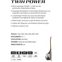 Moulinet Spinning Shimano Twinpower FD Twin Power FD Catalogue Shimano 2021