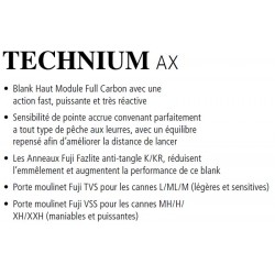 Canne Spinning Shimano Technium AX Predator catalogue Shimano 2021