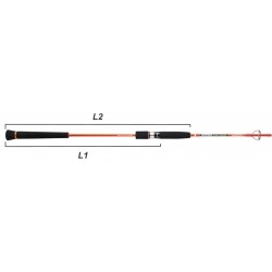 Poignée Canne Slow Jigging Spinning Sakura Mitsio 1.90 M 200 G 20 Lb SASRK803763-1LB20 catalogue Sakura 2022