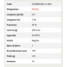 caractéristiques Canne Slow Jigging Casting Sakura Mitsio 1.90 M 200 G 20 Lb SASRK803663-1LB20 catalogue Sakura 2022