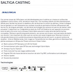 Canne Daiwa peche exo Saltiga casting catalogue Daiwa 2022