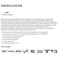 Canne peche Egi Daiwa Emeraldas MX B72H 83MLS 86 MS catalogue Daiwa 2022
