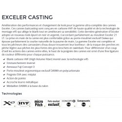 Canne Casting Daiwa Exceler catalogue Daiwa 2022