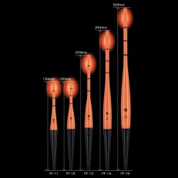 Flotteur peche lumineux fuji ff12 ff13 ff14 chez pecheur peche com diode rouge