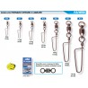 emerillon peche ball bearing tornado agrafe big fish flashmer pecheur peche big game