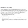 Canne Carpe Daiwa Crosscast Carp AX 0312 2300 2312 3312 2412 catalogue carpe Daiwa 2022