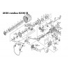 SAV reparation entretien moulinet spinning  N°79 Joint de carter Catalina 6500 H 2016 catalogue SAV peche Daiwa 2023