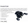 moulinet casting Daiwa Phanton 100  PT100 L PT100 HL catalogue articles pêche Daiwa 2023