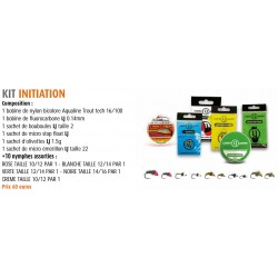 Kit Initiation Peche au Toc à La Nymphe truite Laurent Jauffret catalogue pêche 2023