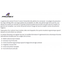 Canne Spinning Prorex Daiwa Prorex E catalogue article peche Daiwa 2023