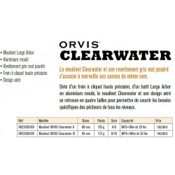 Moulinet peche mouche Orvis Large Abor Clearwater II Clearwater IV catalogue peche mouche Orvis 2023