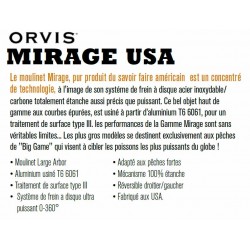 Moulinet peche mouche Orvis Mirage USA catalogue peche mouche Orvis 2023