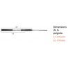 poignee talon canne Ionizer G2 2.58 M 15-50 G INGSL 862 MH Canne Long Range Spinning SAPRL801086-2MH catalogue peche Sakura 2023