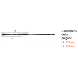 PROMO Canne Ionizer G2 1.98 M 7-28 G Allround Serie INGSA 662 MH