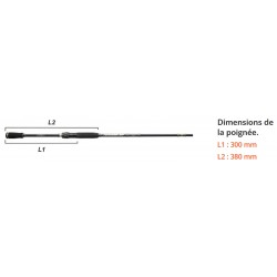 Canne Ionizer G2 2.13 M 15-50 G Allround Serie INGSA 702 H Sakura SAPRL800870-2H catalogue articles pêche Sakura 2023