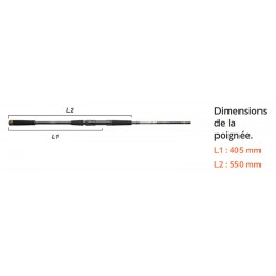 Talon Canne spinning Sakura Ionizer G2 1.98 M 14-100 G INGSP 662 XH Power Game SAPRL801166-1+1XH catalogue peche Sakura 2024