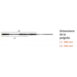 talon Canne spinning Sakura Ionizer G2 2.21 M 21-150 G INGSP 732 XH+ Power Game SAPRL801173-1+1XH+ catalogue peche Sakura 2023