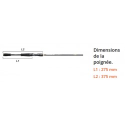 talon poignee Canne Casting Allround Sakura Ionizer G2 2.16 M 14-50 G INGCA 712 H SAPRL800971-1+1H  nouveaute Sakura 2024