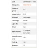 Caracteristiques Canne Casting ICONIC RS 2.18 M 20-100 G ICRSC 722 XH Perfect Machine SAPRK800472-1+1XH nouveaute Sakura 2024
