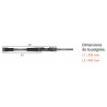 Talon Poignée Canne Casting ICONIC RS 2.18 M 20-100 G ICRSC 722 XH Perfect Machine SAPRK800472-1+1XH nouveaute Sakura 2024