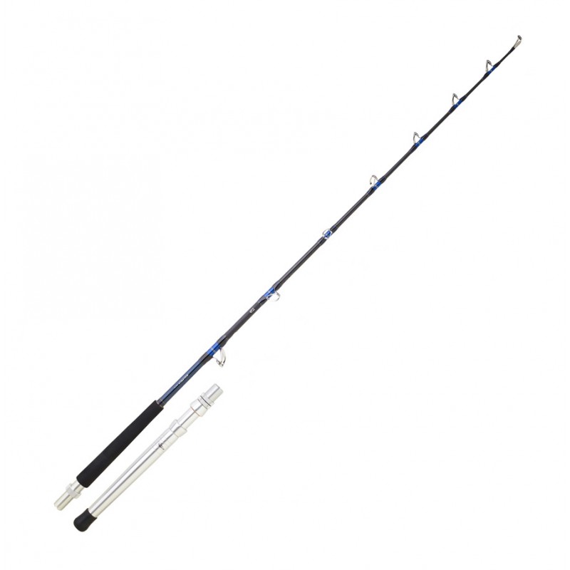 Canne traine trolling Daiwa Saltiga Trolling 80-130 Lbs Talon coudé SGTR80130BTAF catalogue pêche Daiwa 2023