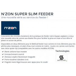 PROMO N'Zon SS peche feeder  Super Slim Feeder Catalogue peche Daiwa 2024