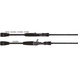 Portes moulinets baitcasting et spinning des cannes Backhoo Tres de chez Tailwalk