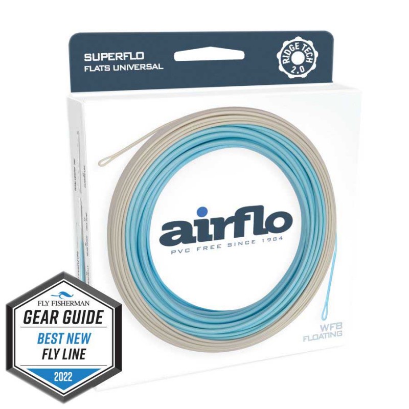 Soie Flats WF6 Universal Ridge 2.0 Soie Tropique Airflo AIRSFFUWF6FSKCL calatogue peche mouche airflo 2024