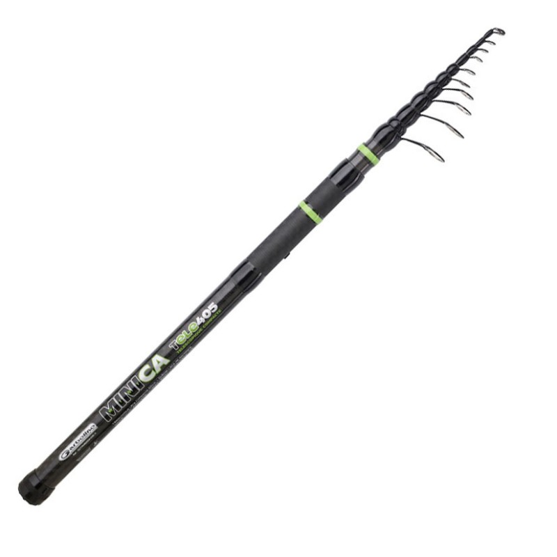 Canne voyage faible encombrement Minica Tele 4.05 M 30 G GOTRM8259405-11 catalogue peche truite garbolino 2024