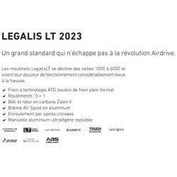 BEST moulinet Legalis 23 LT catalogue article peche Daiwa 2024
