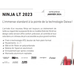 SUPER moulinet spinning Ninja 23 LT catalogue article peche Daiwa 2024