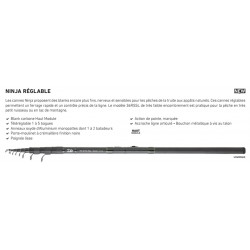 Top canne truite reglable Daiwa Ninja  catalogue article peche Daiwa 2024