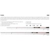 Canne Fuego 2,44 m 14-42 g Daiwa 802 HFS FU702HFSBF canne spinning catalogue articles peche Daiwa 2024