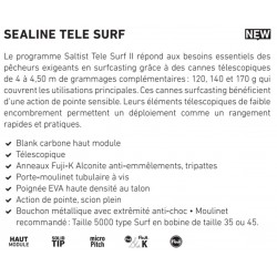Canne Surf Telescopique Daiwa Sealine Tele Surf catalogue peche Daiwa 2024