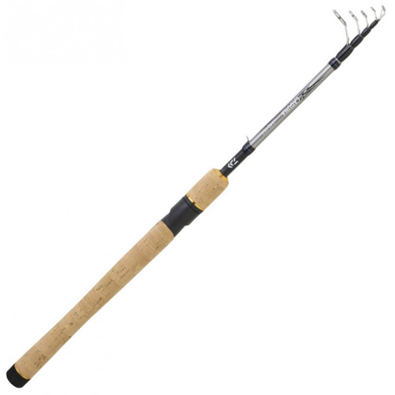 Faible encombrement canne Laguna Tele Spin 2.10 M 5-20 G Daiwa LAG21TAF Daiwa 2024