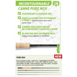 TOP Canne Mouche Riviere JMC Pure NGX 4 Brins catalogue peche mouche JMC 2025