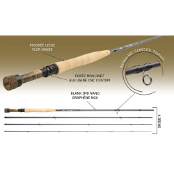 TOP Canne Mouche Riviere JMC Pure NGX 10' Soie 4 4 Brins JMGRM8700100-4S4 catalogue peche mouche JMC 2024