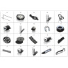 SAV Reparation photo des pieces Moulinet Mouche Semi-Automatique Vivarelli 2024
