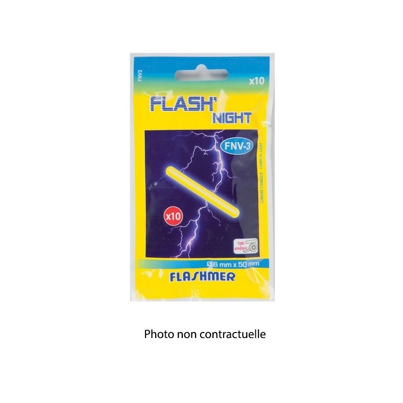 Starlight night light batonnet lumineux peche de nuit carpiste