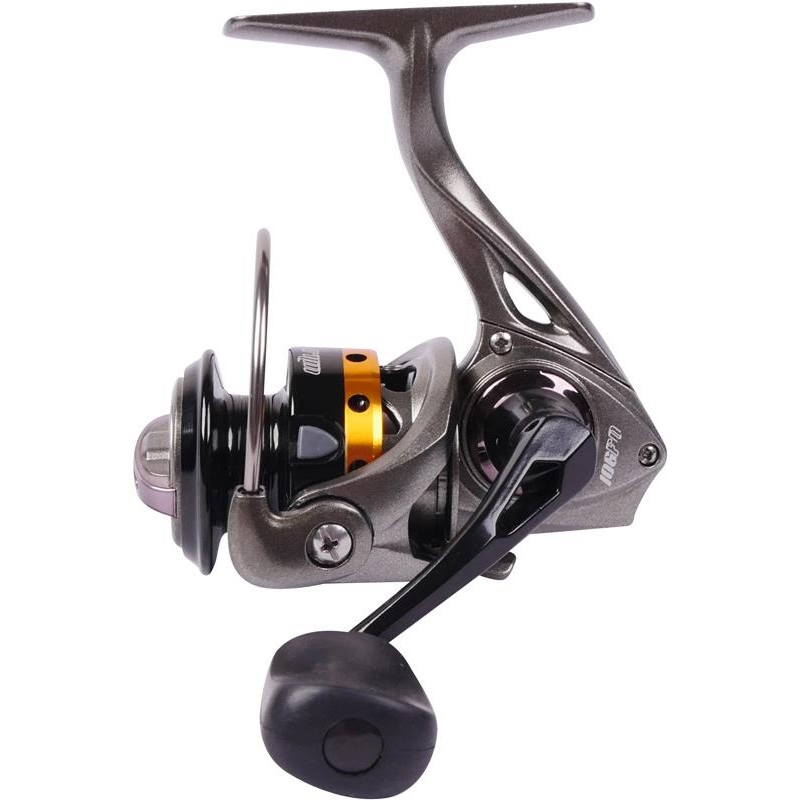 Moulinet De Pêche Zebco Regem FD 60 - Frein Avant, 3 Roulements à Billes, Capacité 175 M/0.40 Mm